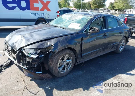 2022 Hyundai Sonata Se from USA, damaged, VIN 5NPEG4JA0NH143802
